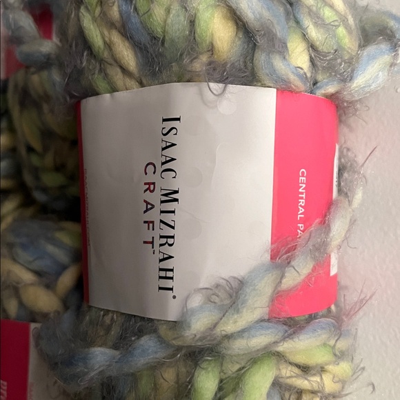 Issac Mizrahi…Premier Yarn in Blue/Yellow/Green…color is Sheep Meadow - Picture 2 of 5